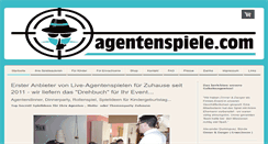 Desktop Screenshot of agentenspiele.com